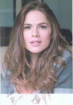Portrait of Hayley Atwell (Actress).