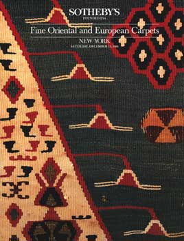 Fine Oriental And European Carpets, lot #s 1-286, sale # 5529; sale date December 13, 1986