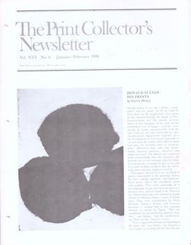 The Print Collector's Newsletter. Vol. XVI, No. 6. January - February 1986.