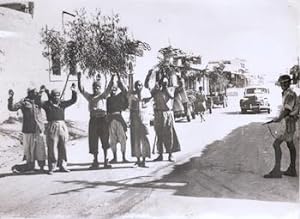 The Capture of Bersheba by the Israel Forces. The battle for Palestine. (dated November 3, 1948).