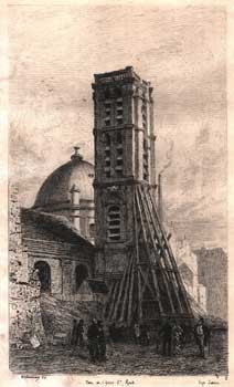 Bild des Verkufers fr Tour De l'Eglise Saint Roch zum Verkauf von Wittenborn Art Books