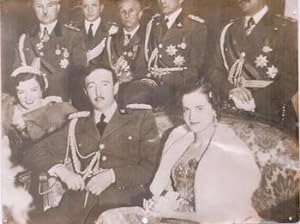 King Zog of Albania with his future wife, the Hungarian countess Geraldine Apponyi. The King's si...