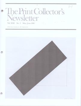The Print Collector's Newsletter. Vol. XXI, No. 2. May - June 1990.