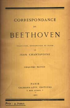 Correspondance De Beethoven