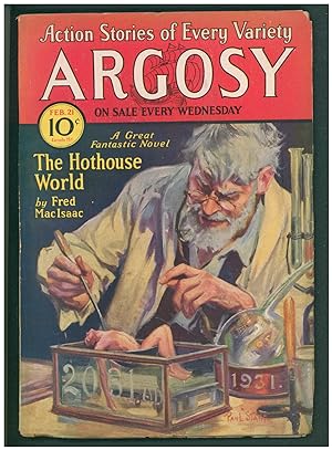 The Hothouse World Part I in Argosy February 21, 1931
