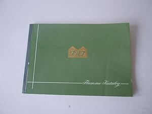 Flamme Möbel Katalog 1964 mit Einkaufs-und Verkaufspreisliste.