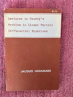 Image du vendeur pour Lectures on Cauchy's Problem in Linear Partial Differential Equations mis en vente par Tiber Books