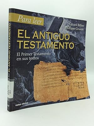 Image du vendeur pour PARA LEER EL ANTIGUO TESTAMENTO: El Primer Testamento en Sus Textos mis en vente par Kubik Fine Books Ltd., ABAA