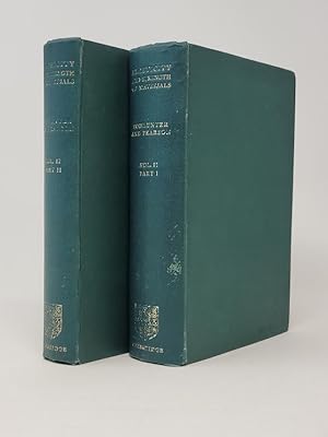 Bild des Verkufers fr A History of the Theory of Elasticity and of the Strrength of Materials from Galilei to the Present Time. Vol. II. Saint-Vernant to Lord Kelvin Parts I and II. zum Verkauf von Munster & Company LLC, ABAA/ILAB