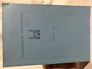 Seller image for Freemasonry and Nauvoo, 1839-1846 for sale by UHR Books