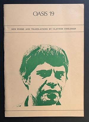 Bild des Verkufers fr Oasis 19 (1977) - New Poems and Translations by Clayton Eshleman zum Verkauf von Philip Smith, Bookseller