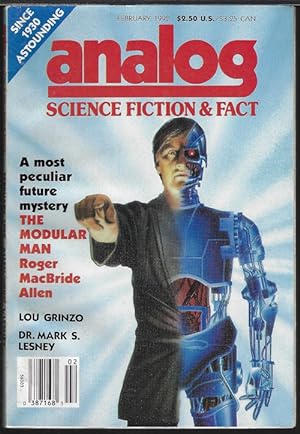 Imagen del vendedor de ANALOG Science Fiction/ Science Fact: February, Feb. 1992 a la venta por Books from the Crypt