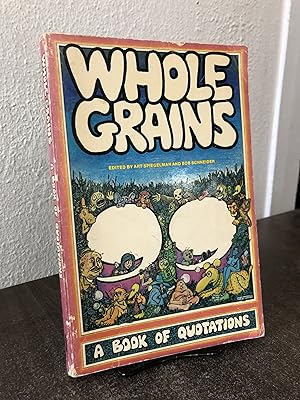 Seller image for Whole Grains: A Book of Quotations by Art Spiegelman [First Printing] for sale by Big Star Books