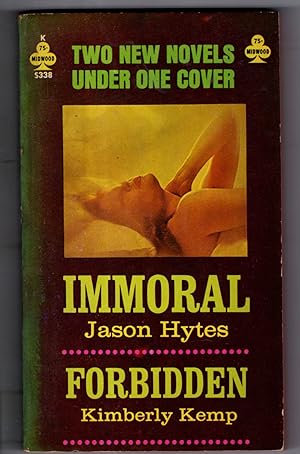 Image du vendeur pour Immoral / Forbidden mis en vente par Kayo Books