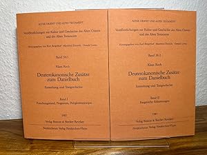 Deuterokanonische Zusätze zum Danielbuch. Entstehung und Textgeschichte 2 Bände. Band I: Forschun...