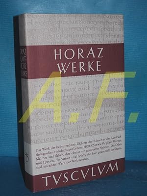 Sämtliche Werke : Latein und deutsch (latine [la] deutsch [de]) (Tusculum-Bücherei 255)