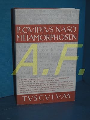 Metamorphosen. In deutsche Hexameter übertragen und mit dem Text hrsg. von Erich Rösch (=Tusculum...