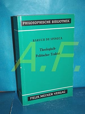Seller image for Smtliche Werke 3: Theologisch-politischer Traktat (Philosophische Bibliothek Band 93) for sale by Antiquarische Fundgrube e.U.