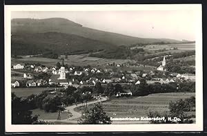 Ansichtskarte Kobersdorf, Blick auf den Ort