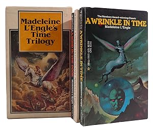 Seller image for MADELEINE L'ENGLE'S TIME TRILOGY A Wind in the Door / a Swiftly Tilting Planet / a Wrinkle in Time for sale by Rare Book Cellar