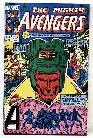 AVENGERS #243-SECRET WARS-MARVEL-HIGH GRADE VF/NM