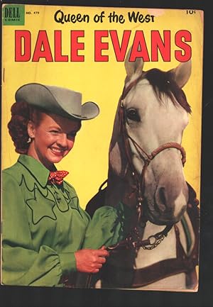 Queen Of The West Dale Evans- Four Color #479 1953- 1st Issue-VG