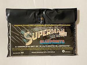 Immagine del venditore per Superman: The Movie Blueprints 1976 complete 15 plans + pouch venduto da DTA Collectibles