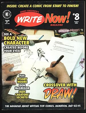 Bild des Verkufers fr Write Now! #8 2004-Magazine About Writing For Comics-Animation & Sci-Fi-Don McGregor-Stuart Moore-Danny Fingeroth-FN zum Verkauf von DTA Collectibles