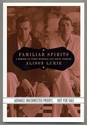 Immagine del venditore per Familiar Spirits: A Memoir of James Merrill and David Jackson venduto da Between the Covers-Rare Books, Inc. ABAA