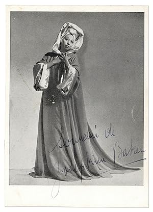 Signed Photograph of Josephine Baker