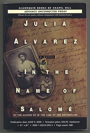 Immagine del venditore per In the Name of Salome venduto da Between the Covers-Rare Books, Inc. ABAA