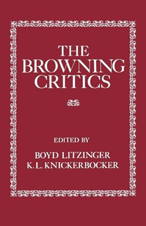 Seller image for Browning Critics for sale by GreatBookPrices