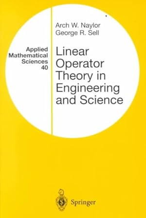 Immagine del venditore per Linear Operator Theory in Engineering and Science venduto da GreatBookPrices