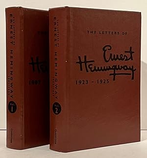 Image du vendeur pour The Letters of Ernest Hemingway (Two leatherbound volumes) mis en vente par Carpe Diem Fine Books, ABAA