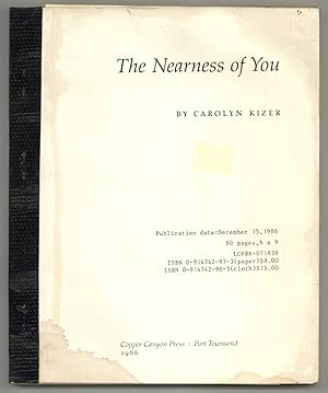 Seller image for The Nearness of You for sale by Between the Covers-Rare Books, Inc. ABAA