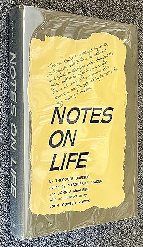 Seller image for Notes on Life for sale by DogStar Books