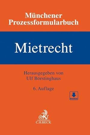 Seller image for Mnchener Prozessformularbuch Bd. 1: Mietrecht for sale by Studibuch