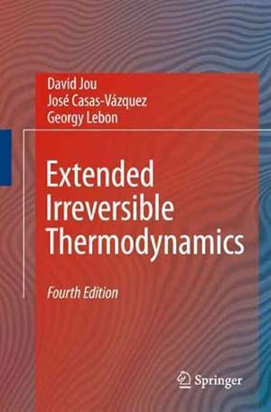 Image du vendeur pour Extended Irreversible Thermodynamics mis en vente par GreatBookPrices