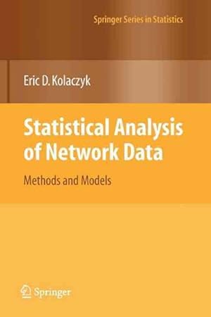 Immagine del venditore per Statistical Analysis of Network Data : Methods and Models venduto da GreatBookPrices