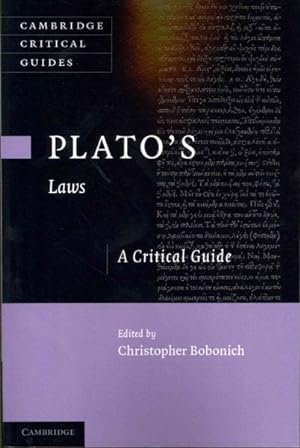 Bild des Verkufers fr Plato's Laws : A Critical Guide zum Verkauf von GreatBookPrices