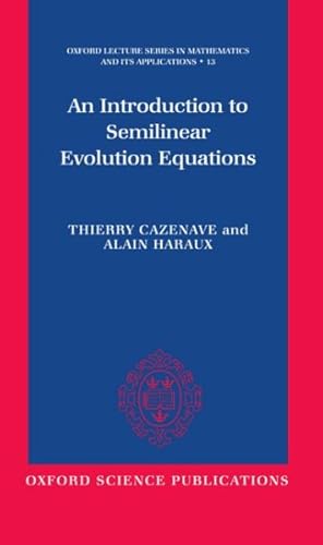 Image du vendeur pour Introduction to Semilinear Evolution Equations mis en vente par GreatBookPrices