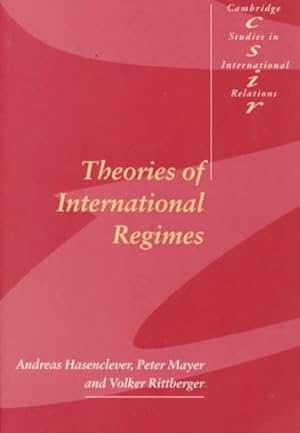 Seller image for Theories of International Regimes for sale by GreatBookPricesUK