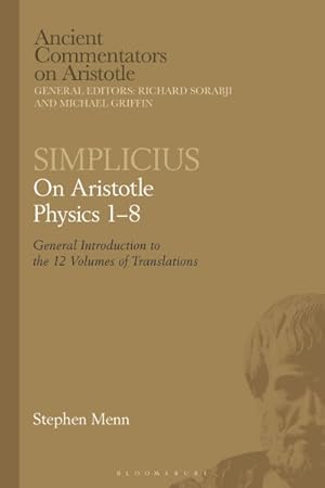 Immagine del venditore per Simplicius : On Aristotle Physics 1 "8: General Introduction to the 12 Volumes of Translations venduto da GreatBookPricesUK