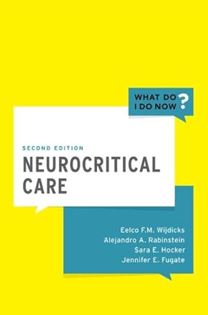 Seller image for Neurocritical Care for sale by GreatBookPricesUK