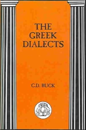 Imagen del vendedor de The Greek Dialects a la venta por GreatBookPricesUK