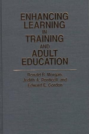 Seller image for Enhancing Learning in Training and Adult Education for sale by GreatBookPricesUK