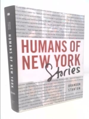 Seller image for Humans of New York: Stories for sale by ThriftBooksVintage