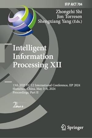 Immagine del venditore per Intelligent Information Processing XII venduto da BuchWeltWeit Ludwig Meier e.K.