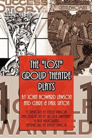 Seller image for Lost Group Theatre Plays for sale by GreatBookPrices