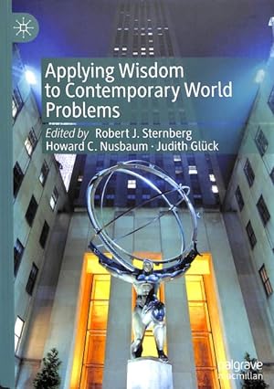 Imagen del vendedor de Applying Wisdom to Contemporary World Problems a la venta por GreatBookPrices